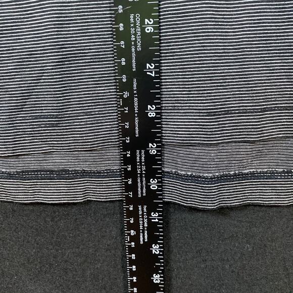 Peter Millar Mens Shirt Black White Stripe Short Sleeve Polo 100% Cotton Large - Picture 8 of 11